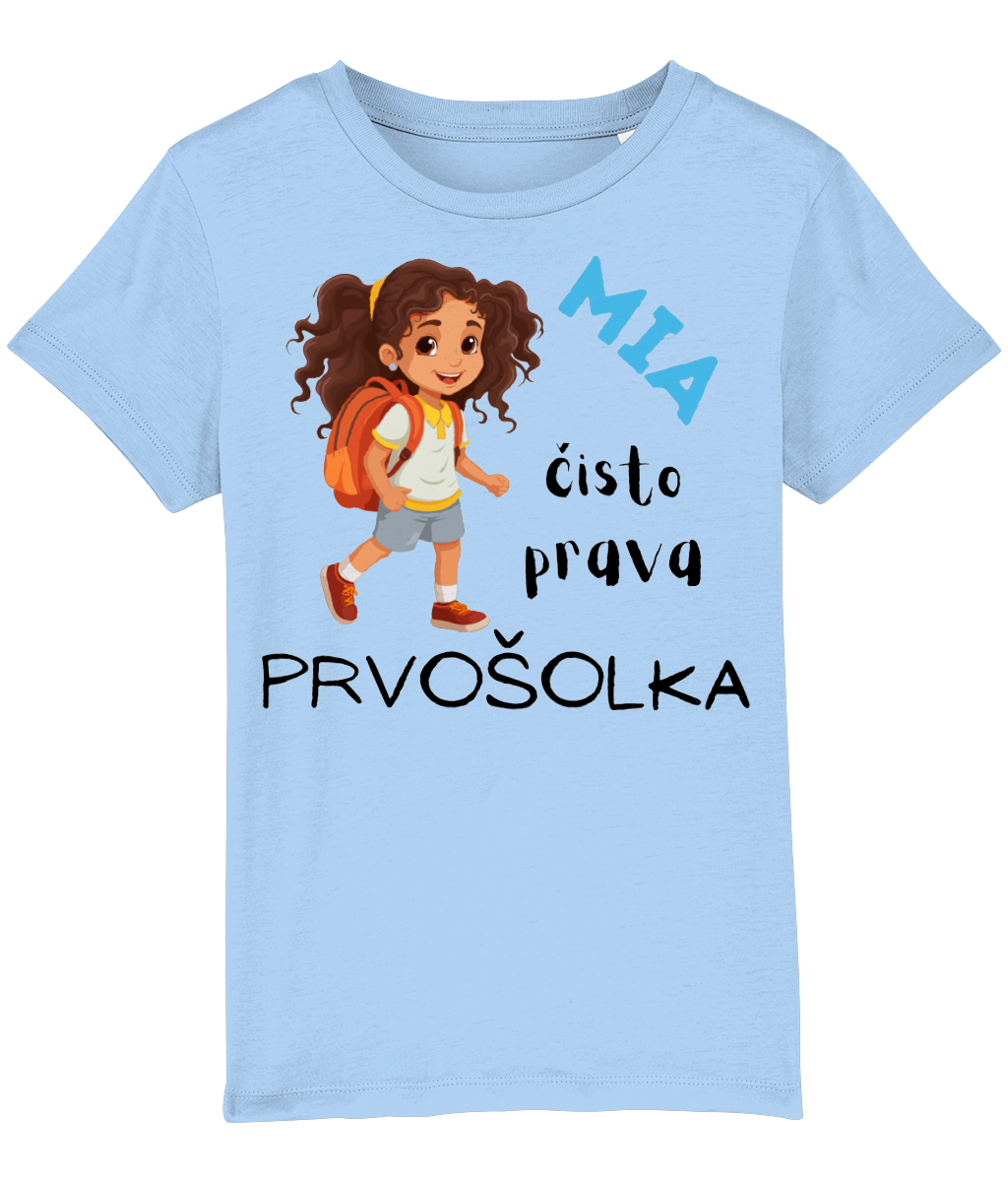 Mia, čisto prava prvošolka - otroška majica