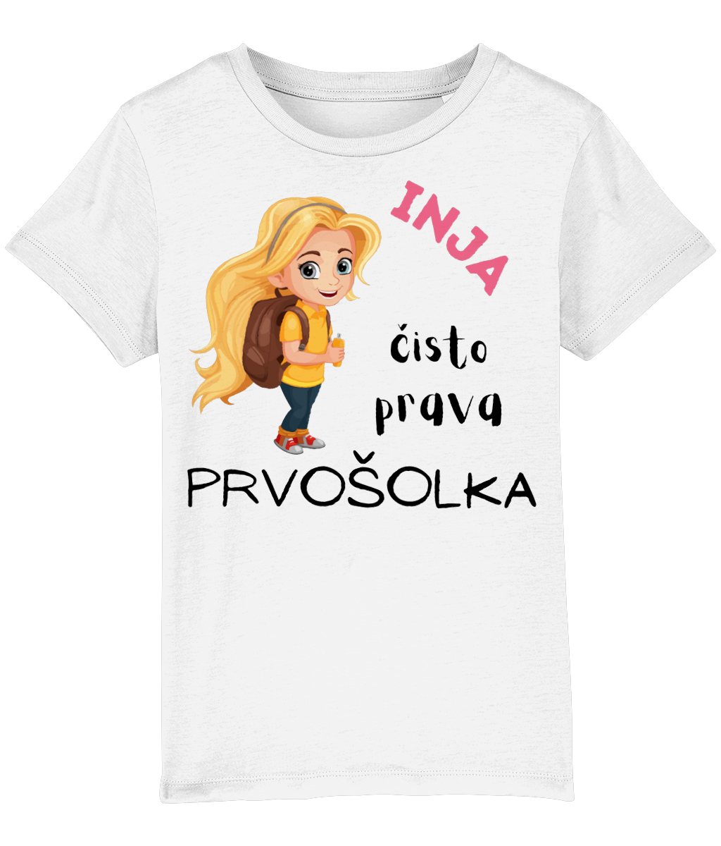 Inja, čisto prava prvošolka - otroška majica