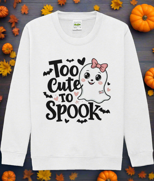 Too cute to spook - otroški pulover