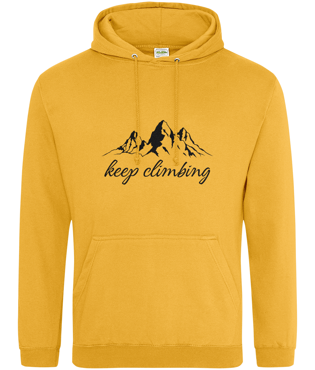 Keep climbing, you can do hard things - kapucar (hoodie)