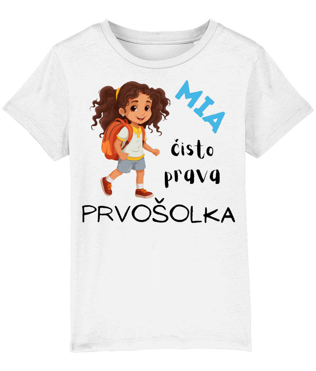 Mia, čisto prava prvošolka - otroška majica